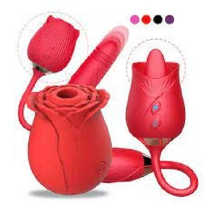 Rose Sex Toy Dildo Vibrator For Women