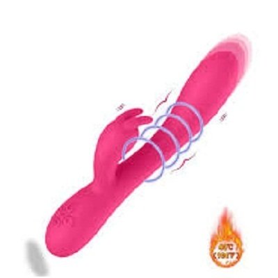 Silicone Rabbit Heating Vibrator