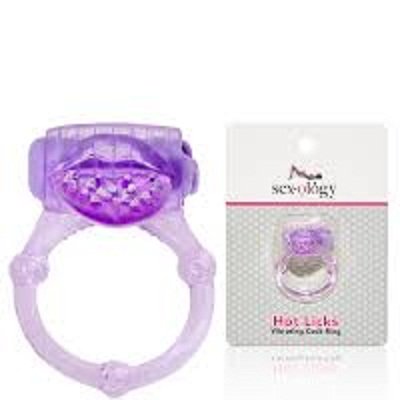 Hot Licks Vibrating Cock Ring Sexology