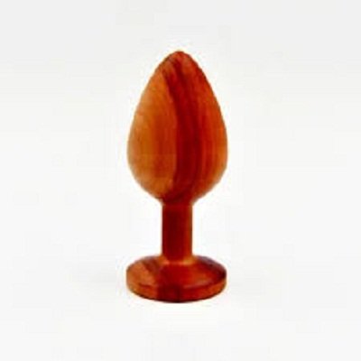 Wooden Anal Plug 