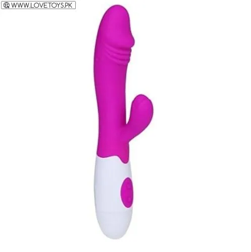 30 Speeds Dual Vibration G Spot Clitoral Stimulator Sex Vibrator