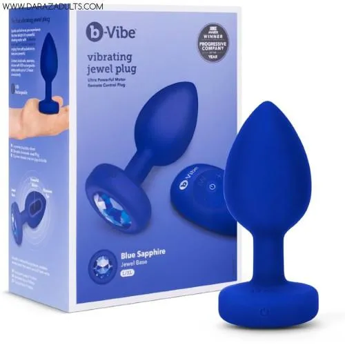 b-Vibe Vibrating Jewel Butt Plug