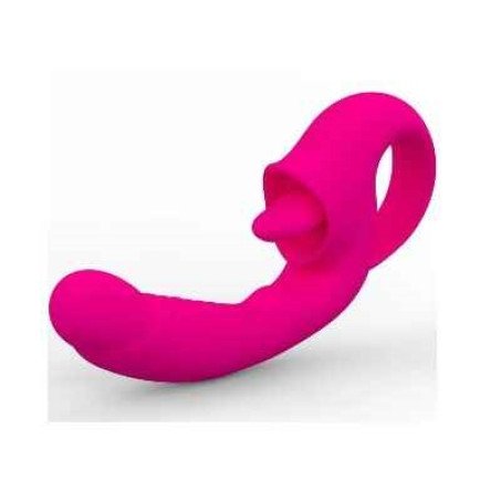 Ava 2-In-1 Tongue-Licking Vibrator