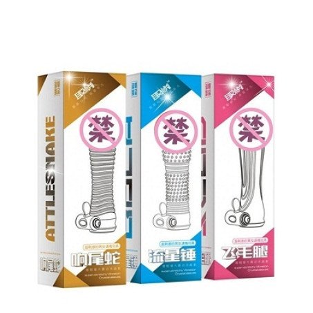 Soft Silicone Reusable Spike Condom 